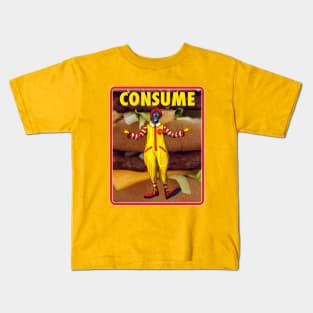 CONSUME FAST FOOD Kids T-Shirt